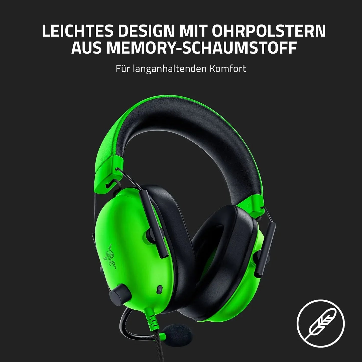 Wired Esports Headset Advanced Passive Noise Cancellation, 7.1 Surround Sound, Hyperclear Cardioid Mic